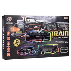 Железная дорога "Train electric steam" в коробке