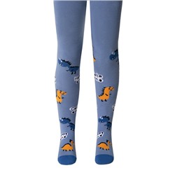 Теплые Conte-kids Колготки SOF-TIKI (махровые внутри) с рисунками