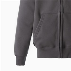 Толстовка мужская НАЧЁС, цвет графит, размер 52