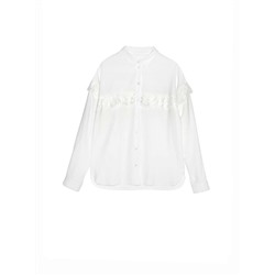 Блузы CONTE LBL 1036 Однотонная рубашка из вискозы