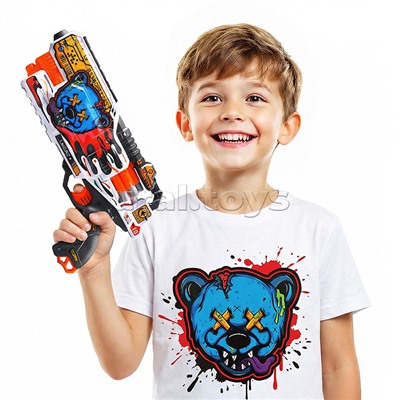 Бластер "Тесла-Шок" с полимерными пулями, в коробке