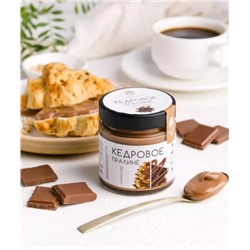 Кедровое пралине шоколадное / Сибирский Кедр / 180 г