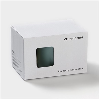 Кружка «Воздух», 300 мл, керамика, голубая