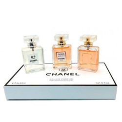 Подарочный парфюмерный набор Chanel Women 3 в 1