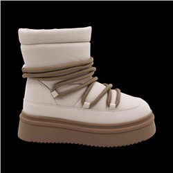 Дутики Q811-4 бежевые