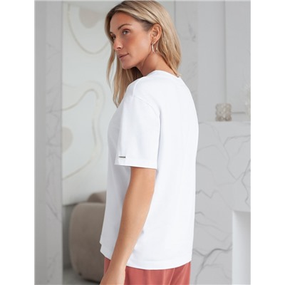 VILATTE Футболка D49.136