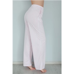 Брюки палаццо домашние широкие красная клетка НАТАЛИ, 1130205