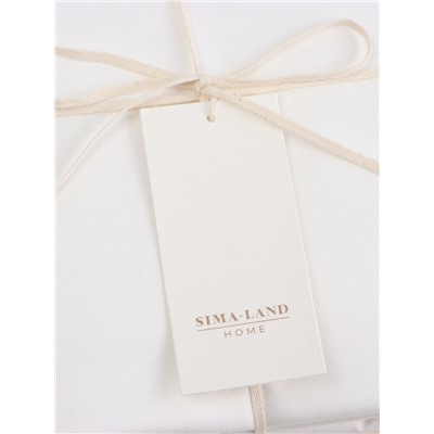 Простыня евро SL Home Natural color, 235×260 см, сатин, хлопок 100%