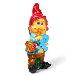 Садовая фигура из гипса «Гном с виноградом», 50×17×20 см