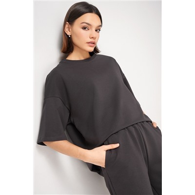 Женский костюм с шортами из футера двухнитки Happyfox