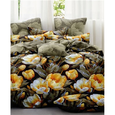 Постельное белье поплин люкс - Маргарита