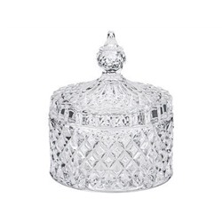 Емкость для хранения 8,5*8,5*10см DIAMANT стекло