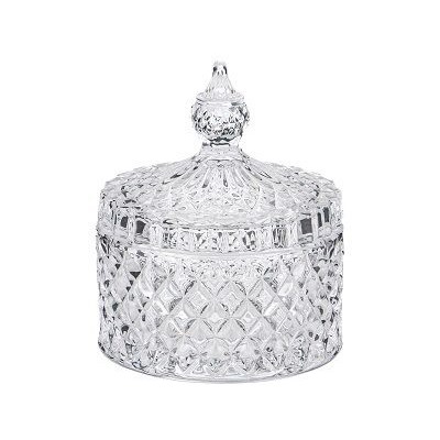 Емкость для хранения 8,5*8,5*10см DIAMANT стекло