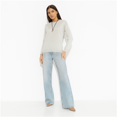 Джемпер вязаный с перфорацией, Уважение к моде (new)