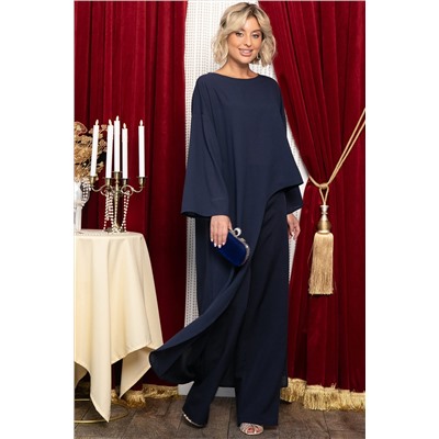 Блуза Лестия (синяя) Б14740-16М