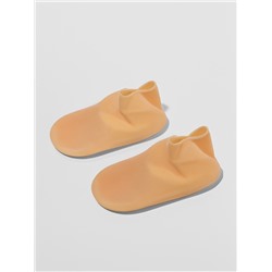 Носочки для педикюра, силиконовые, универсальный размер, 20.7×10 см