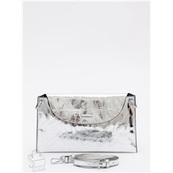 Сумка женская кожаная 98214-2 silver Velina Fabbiano-Safenta