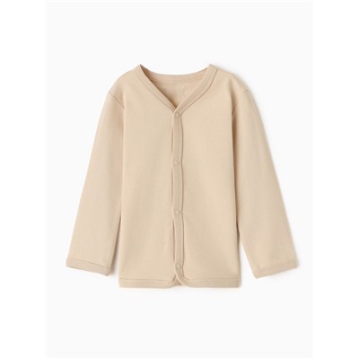Кофточка детская MINAKU Nature, рост 62-68 см, бежевая