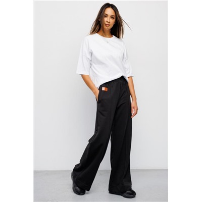 Брюки палаццо спортивные 386 (Черный)