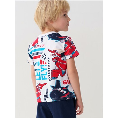 Фуфайка трикотажная для мальчиков (футболка)