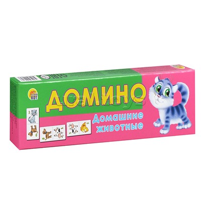 Домино пластиковое. Домашние Животные