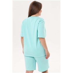 Туника футер 2-х нитка  4207/05/Бирюзовый
