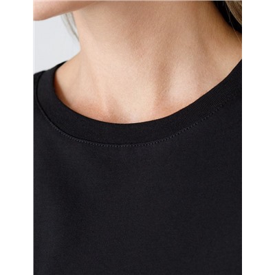 Футболка из премиального хлопка с эластаном