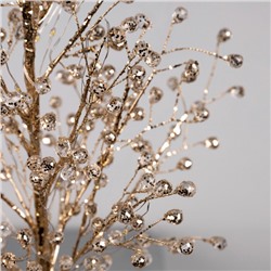 Фигура светодиодная «Бусины» 48×30x3 см, 20 LED, батарейки CR2032×2 (в комплекте), свечение тёплое белое