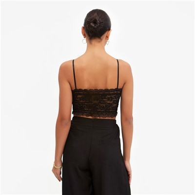 Топ женский Collorista, чёрный, размер 42-44