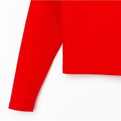 Костюм женский (толстовка, шорты) MIST, размер 48-50, красный