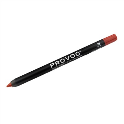 Provoc Гелевый карандаш-подводка для губ водостойкий / Semi Permanent Gel Eye Liner Filler №48 Bittersweet, персиковый 3740