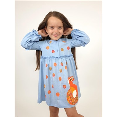 9-105-3. (Платье для девочки, Лунева )