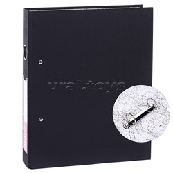 Папка на кольцах A4 2 кольца диаметром 35 мм PP черная