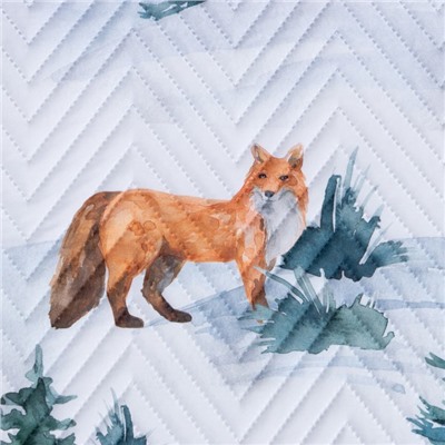 Покрывало «Этель» Евро Winter village, 230×210 см