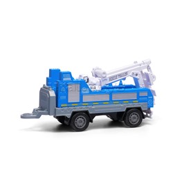 Машина "Полицейский прицеп" 1:43 в коробке