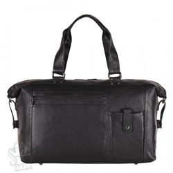 Сумка дорожная кожаная 8059G black S-Style