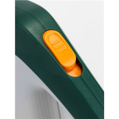 Рулетка - поводок для собак, лента 3 метра, белая/зелёная