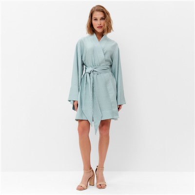 Платье мини женское MINAKU: Enjoy, зелёное, размер 50-52