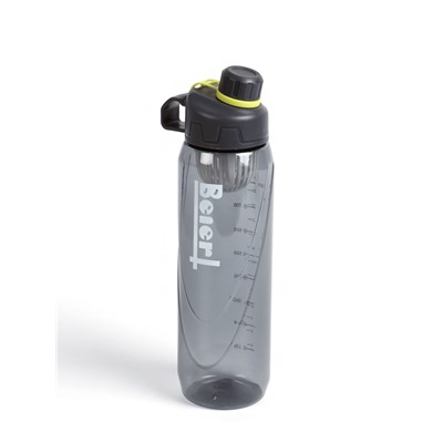 Бутылка для воды SPORT, 1 л, чёрная