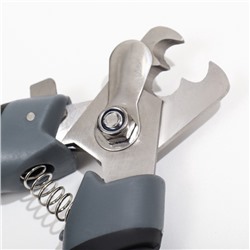 Когтерез боковой с 2 отверстиями, 16.5×7×2 см, эконом, микс цветов