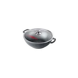 Казан 4л. 28*10см Гранит Induction лит/руч. с кр. Икн2832аг ГОРНИЦА