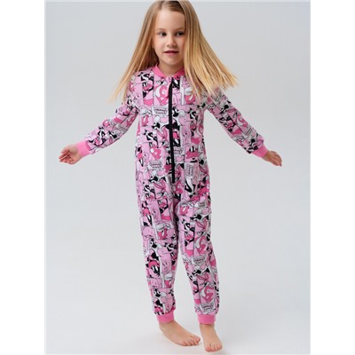 Комбинезон трикотажный для девочек