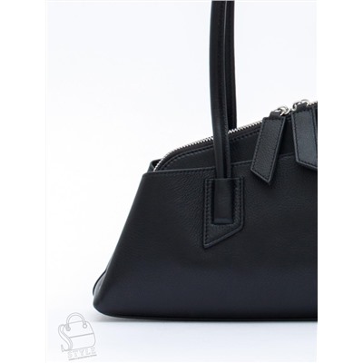 Сумка женская кожаная 6006L black Polina&Eiterou