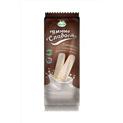 Батончик "УмСладости" с сливочной начинкой в белой глазури 20г ЭКОПРОДУКТЫ, 1187277