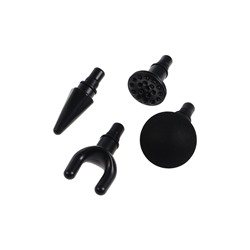 Массажёр для тела LEM-02, перкуссионный, 4 насадки, 6 режимов, 1800-3200 об/мин