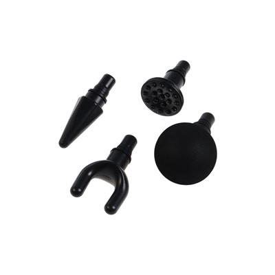 Массажёр для тела LEM-02, перкуссионный, 4 насадки, 6 режимов, 1800-3200 об/мин