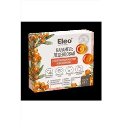 Леденцы карамель с облепиховым маслом и витамином С (блистер) 19г ЭКОПРОДУКТЫ, 1187226