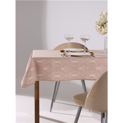 Скатерть «Доляна» Geometry, 110×144 см, 100% хлопок, 164 г/м²