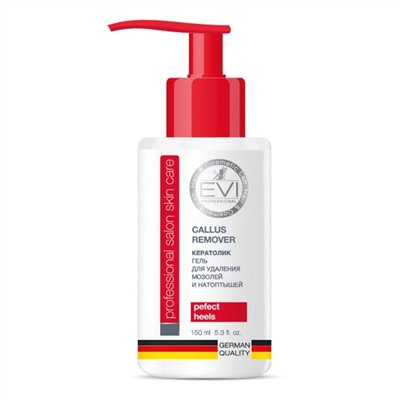 EVI professional Гель для удаления мозолей и натоптышей, 150 мл 12140