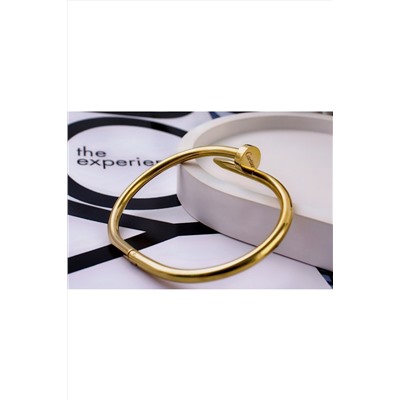 Браслет Гипоаллергенный из медицинского сплава, в стиле Картье Гвоздь + Подарок, в подарочном мешочке НАТАЛИ, 1131011